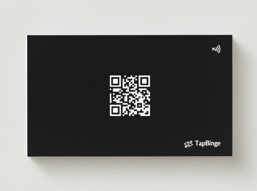Black & White NFC Visiting Card