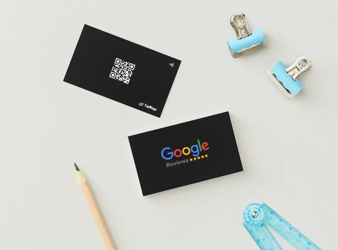 NFC Card For Black Google review NFC Card For Black Google review