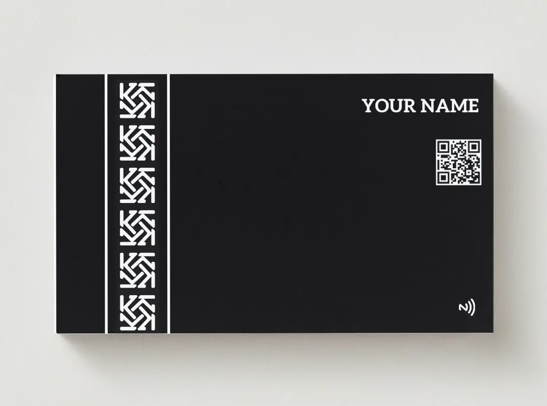 Matt Black NFC Card Best NFC Tag in Dwarka